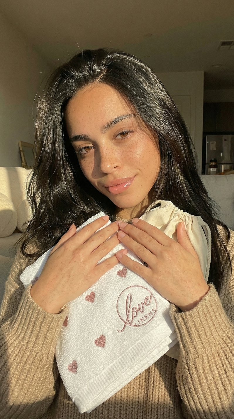 Luxury Intimate Towel Set (2-Pack) with Cotton Canvas Bag